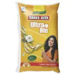 Shree Gita Ultra Lite Refined Cotton Seed Oil 1 L (Pouch)