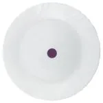 Cello Zarah White Plain Full Plate 27.94 cm