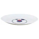 Cello Zarah Plain Milky White Opalware Quarter Plate 19 cm
