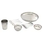 Kiaan Stainless Steel Dinner Set 24 pcs