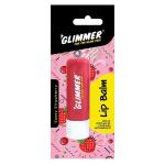 Glimmer Lip Balm, Sassy Strawberry 4.5 g