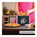 Reconnect Avengers 2-Slice Pop-up Toaster with Theme Impression, 7 Setting Crust-Browning Control, Wipe-Easy Crumb Tray, Auto pop-up & Shut-off, Cord Winding provision, 2 Years Warranty