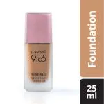 Lakme 9 To 5 Primer + Matte Perfect Cover Foundation, Cool Tan (C280) 25 ml