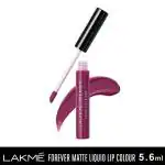 Lakme Forever Matte Liquid Lip Colour, Purple Pout 5.6 ml