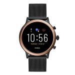 FOSSIL Gen 5 Julianna HR FTW6036 Smart Watch, Black Stainless Steel