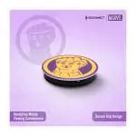 Reconnect Marvel Thanos Pop Socket & Stand, Secure grip, Hands free viewing, Solid stick 3M tape, Free car mount included, Mobile Accessories- DPS101 TH