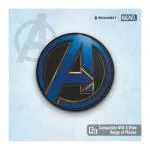 Reconnect Marvel Avengers 10 Watts Wireless charger with charging capacity upto 10W, Hassle free charging, Premium design, LED indicator ring, Qi certified, DWLC101 AV