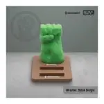 Reconnect Marvel Hulk Character Mobile Stand, Portable, Stable, Holds the phone horizontally as well as vertically, Mobile Accessories- DMS101 HK