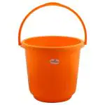 Princeware Super Deluxe Orange Plastic Bucket with Handle 20 L