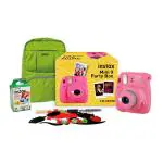 Fujifilm Instax Mini 9 Party box, Flamingo Pink Instant Camera