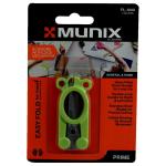 Munix Green Folding Scissors 112 mm