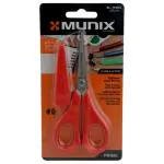 Munix Red Scissors With Safety Cover 128 mm