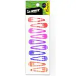 Glimmer Tik Tak Regular Colour Clip 10 pcs