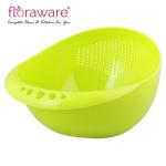 Floraware Green Plastic Vegetable Strainer