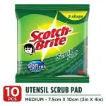 Scotch-Brite Scrub Pad (7.5x10 cm) 10 pcs