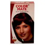 Color Mate Hair Color Cream, Mahogany (4.66) 130 ml