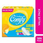 Amrutanjan Comfy Snug Fit Sanitary Napkin with Wings (Regular) 18 pads