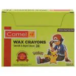 Camlin New Wax Crayon (24 Shades)