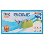 Chrome 9658 Blue Plastic Pen Stand