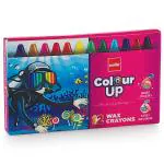 Bic Cello Colour Up Wax Crayons (12 Shades)