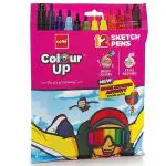 Bic Cello Colour Up Sketch Pens 12 Shades (Design/colour may vary)