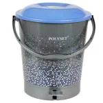Polyset Super Asssorted Plastic Dustbin 12 L