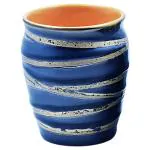 Alive Craft Assorted Colour Ceramic Kulhar 220 ml - Design / Colour may vary