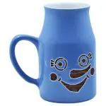 Alive Craft Assorted Colour Ceramic Bottle Milk Mug 410 ml