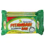 Pitambari Antibacterial Dishwash Bar 200 g (Pack of 3)
