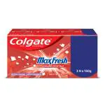 Colgate Max Fresh Spicy Fresh Anticavity Toothpaste 150 g (Pack of 3)