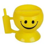 Buddyz Yellow Plastic Smile Cricket Cup Stationery Kit