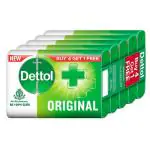 Dettol Original Soap 75 g (Buy 4 Get 1 Free)