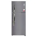 LG 240 litres 2 Star Convertible Frost Free Double Door Refrigerator, Shiny Steel GL-S292RPZY
