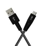 boAt Rugged 700 V3 1.5 m Tangle Free USB-A to Micro-USB Braided Cable, Black