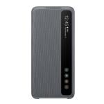 Samsung Original Clear View Cover for Galaxy S20, Gray EF-ZG980CJEG