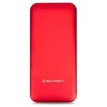 Reconnect 10000 mAh Power Bank with 18 Watts Fast Charging, Red