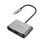 Portronics Mport 4C1 POR-173 4-In-1 USB-C to Multiport Adapter