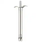 Neelam Round Stainless Steel Oil Bottle 750 ml