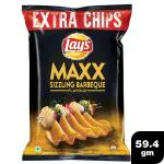 Lay's Maxx Sizzling Barbeque Potato Chips 56 g