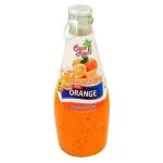 Coco Royal Basil Seed Orange Drink 290 ml