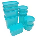Mastercook Sea Green Plastic Container X1 Combo (10 pcs)