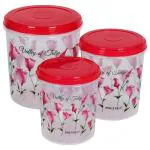 Polyset Star Pink Plastic Container Set 5+ 7+ 10 L (Set of 3)