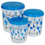 Polyset Star Blue Plastic Dry Storage Container 5+ 7+ 10 L (3 pcs)