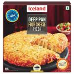 Iceland Four Cheese Deep Pan Pizza 365 g (Carton)