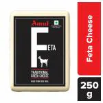 Amul Feta Traditional Greek Cheese 250 g (Pack)