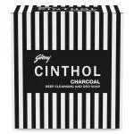 Cinthol Charcoal Deep Cleansing & Deo Soap 125 g (Pack of 3)