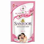 Santoor Mild Lotus & Tulsi Gentle Hand Wash 180 ml