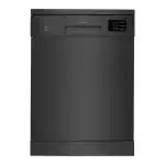 Faber 12 Place Setting Under-Counter Dishwasher with Delay start and Energy Saving, FFSD 6PR 12S BK Black