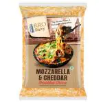 RRO Dairy Mozzarella & Cheddar Shredded Cheese 200 g (Pack)
