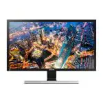 Samsung LU28E590DS/XL 70.8cm (28 Inch) with TN Panel Technology, 3840 X 2160 Resolution, Response Time 1 ms Display Port , Black & Metallic Silver Monitor
